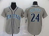 Mariners 24 Ken Griffey Jr. Gray 2020 Nike Cool Base Jersey,baseball caps,new era cap wholesale,wholesale hats